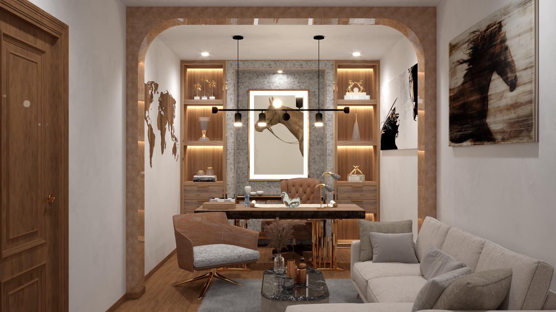 Interior Office room Scene