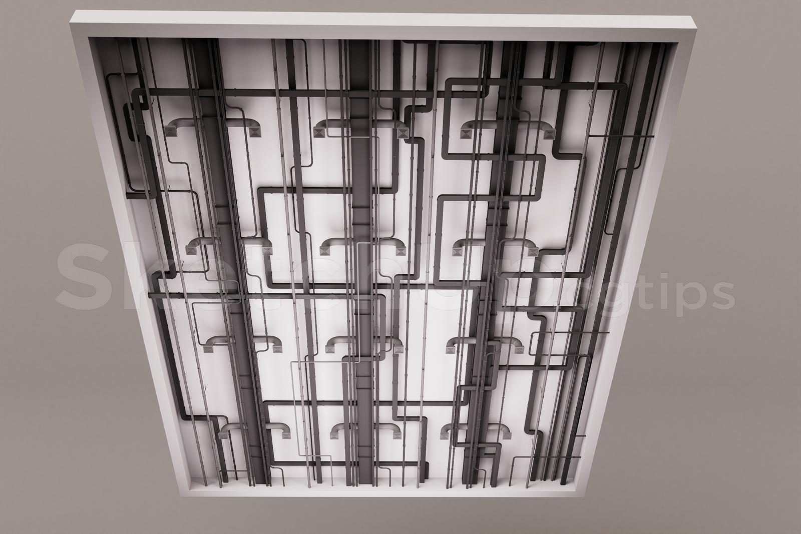 Technical Ceiling (Trần kỹ thuật) — preview 1 (cgtips)