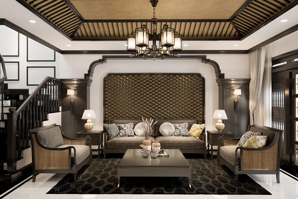 Interior Villa Indochine Scenes