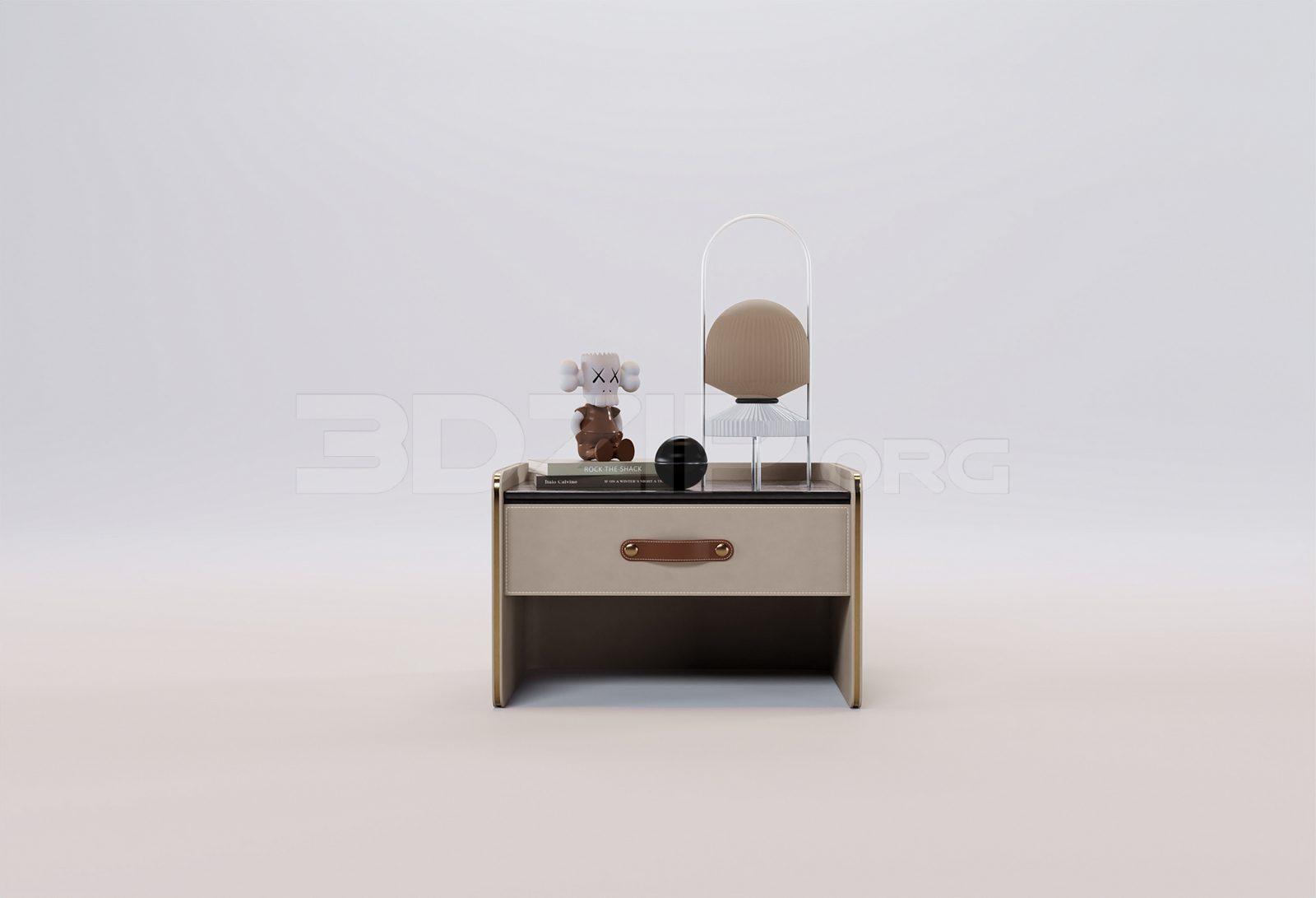 Bedside Table — preview 1 (3dzip)