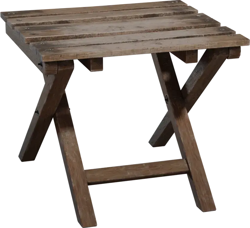 Folding Wooden Stool