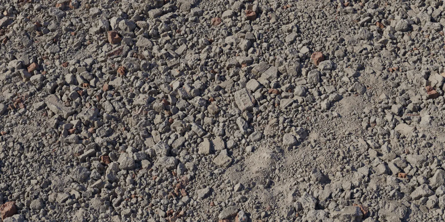 Concrete Debris — preview 1, by Amal Kumar (Poly Haven, CC0)