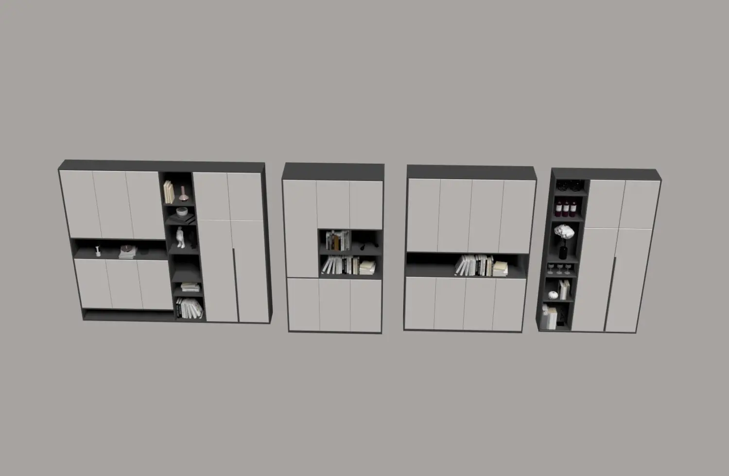 Wardrobe — preview 1, by Kha Vi (3dzip)