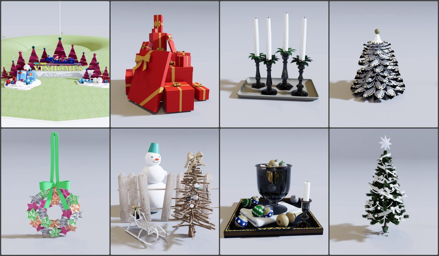 Christmas Decorative set