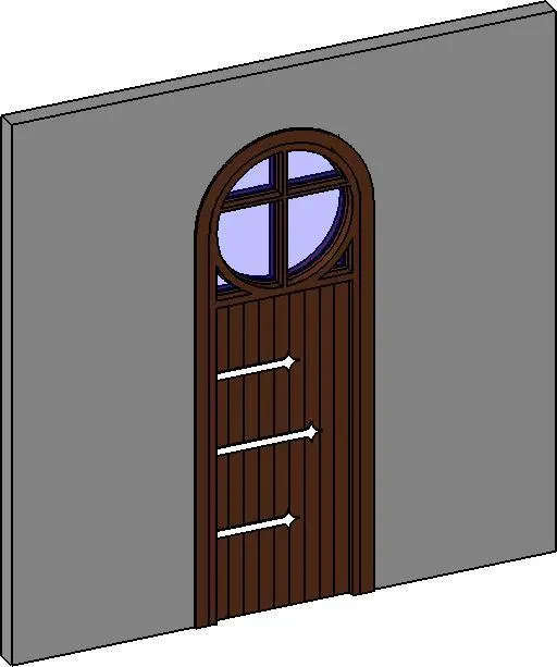 Modern Spanish Door