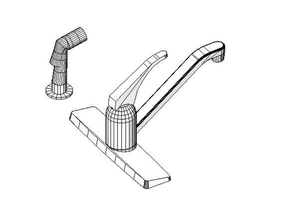 Kohler - K-15172 Coralais Kitchen Sink Faucet