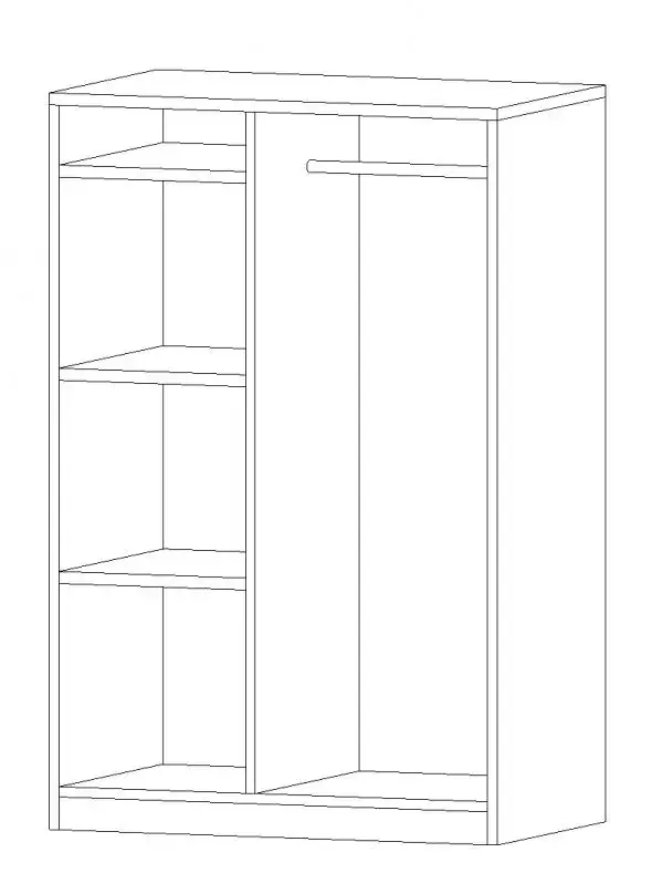 Open Wardrobe Cabinet