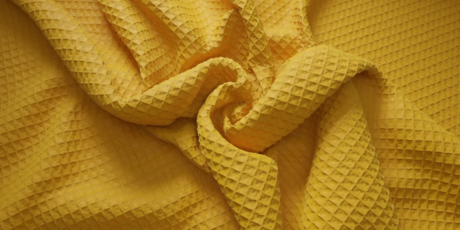 Waffle Pique Cotton