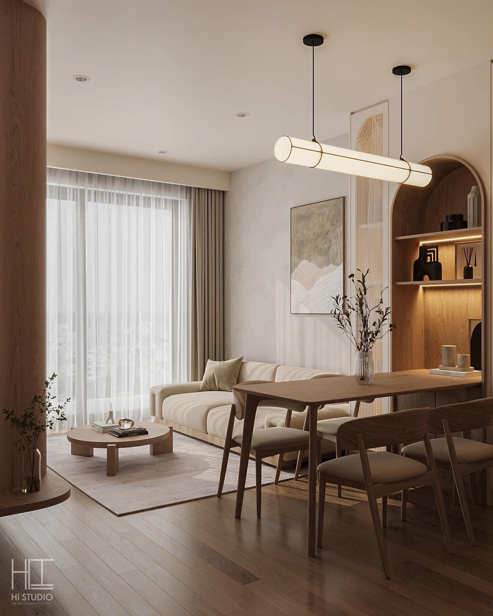 Living Room – Kitchen Interior