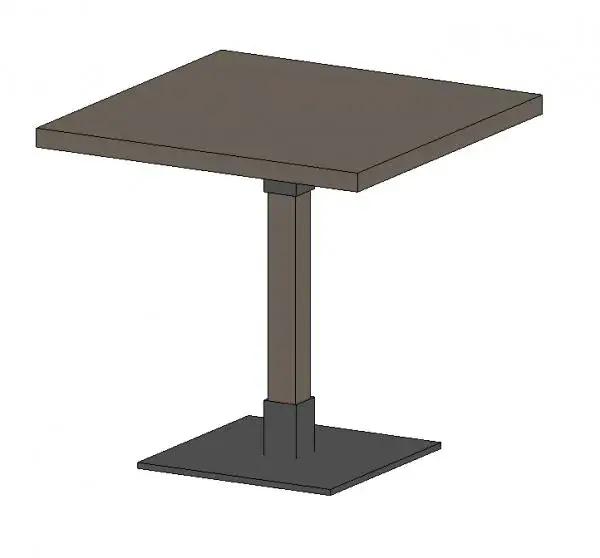Rustic Industrial Dining Table