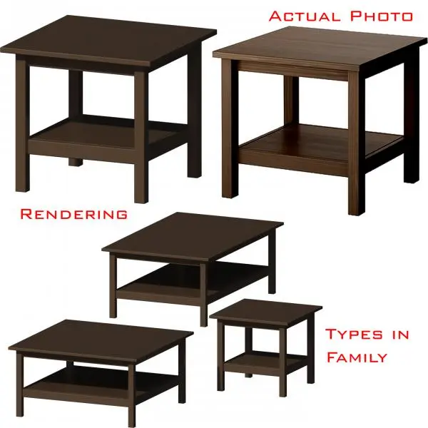 Furniture - Ikea - Hemnes - Tables