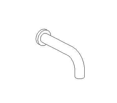 Wall Outlet Curved - Scala