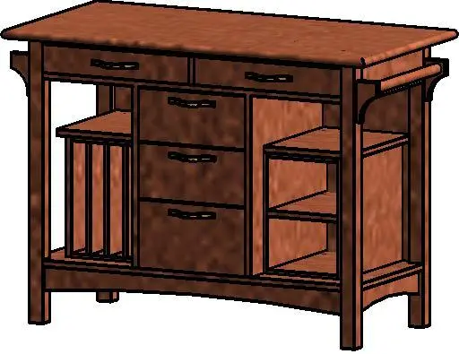 Kitchen Work Station 2