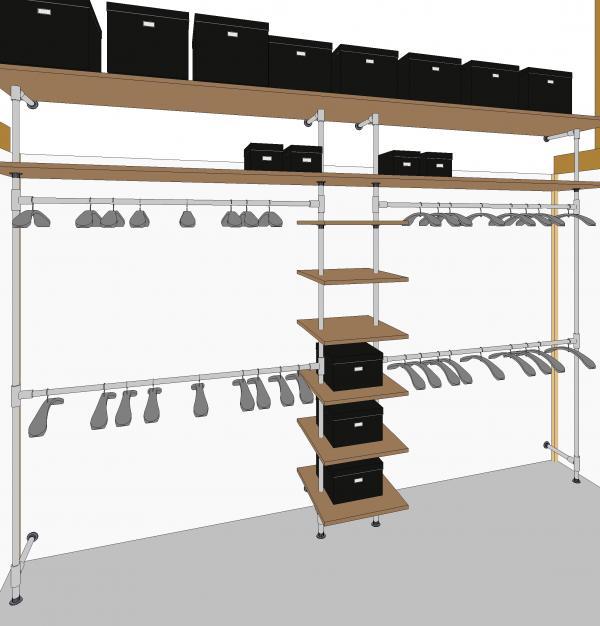 Pipe Closet- Armario Tubos- Industrial