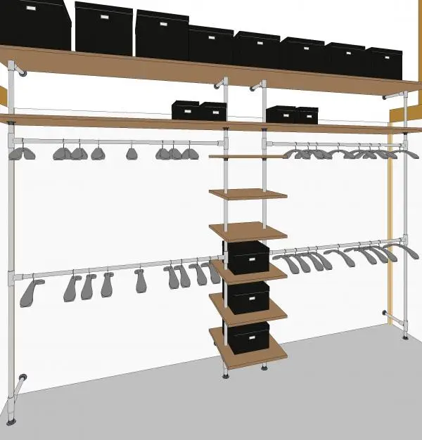 Pipe Closet- Armario Tubos- Industrial