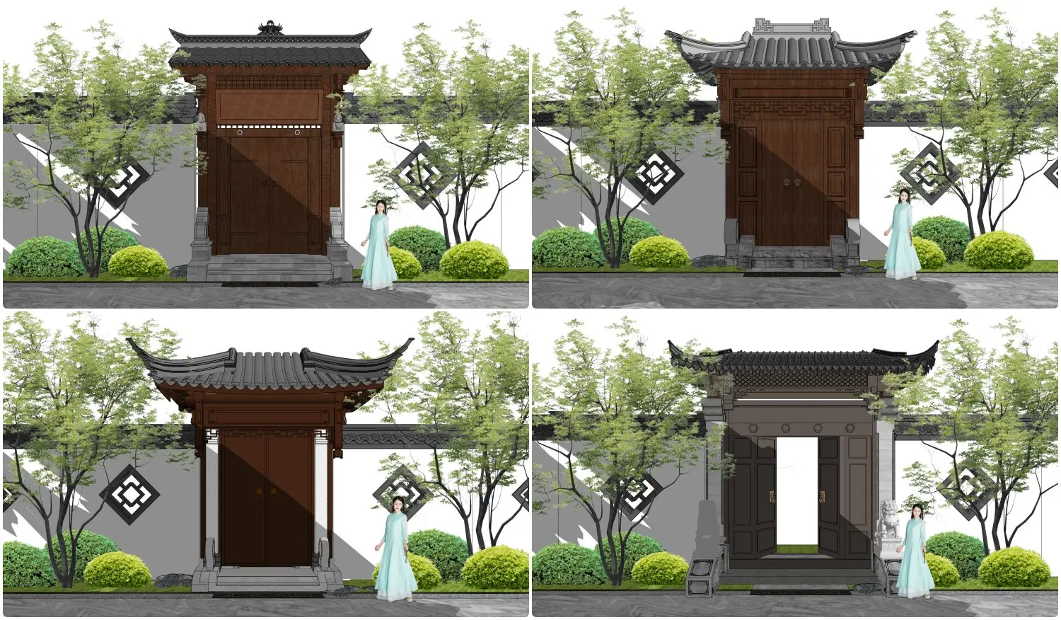 Chinese Gates