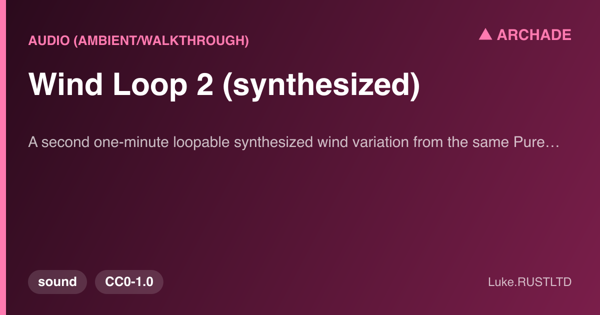 Wind Loop 2 (synthesized)