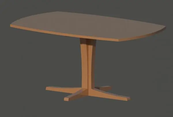 Dining Table — preview 1, by sniksder (RevitCity, CC0)