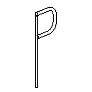 Post - Round with extension
