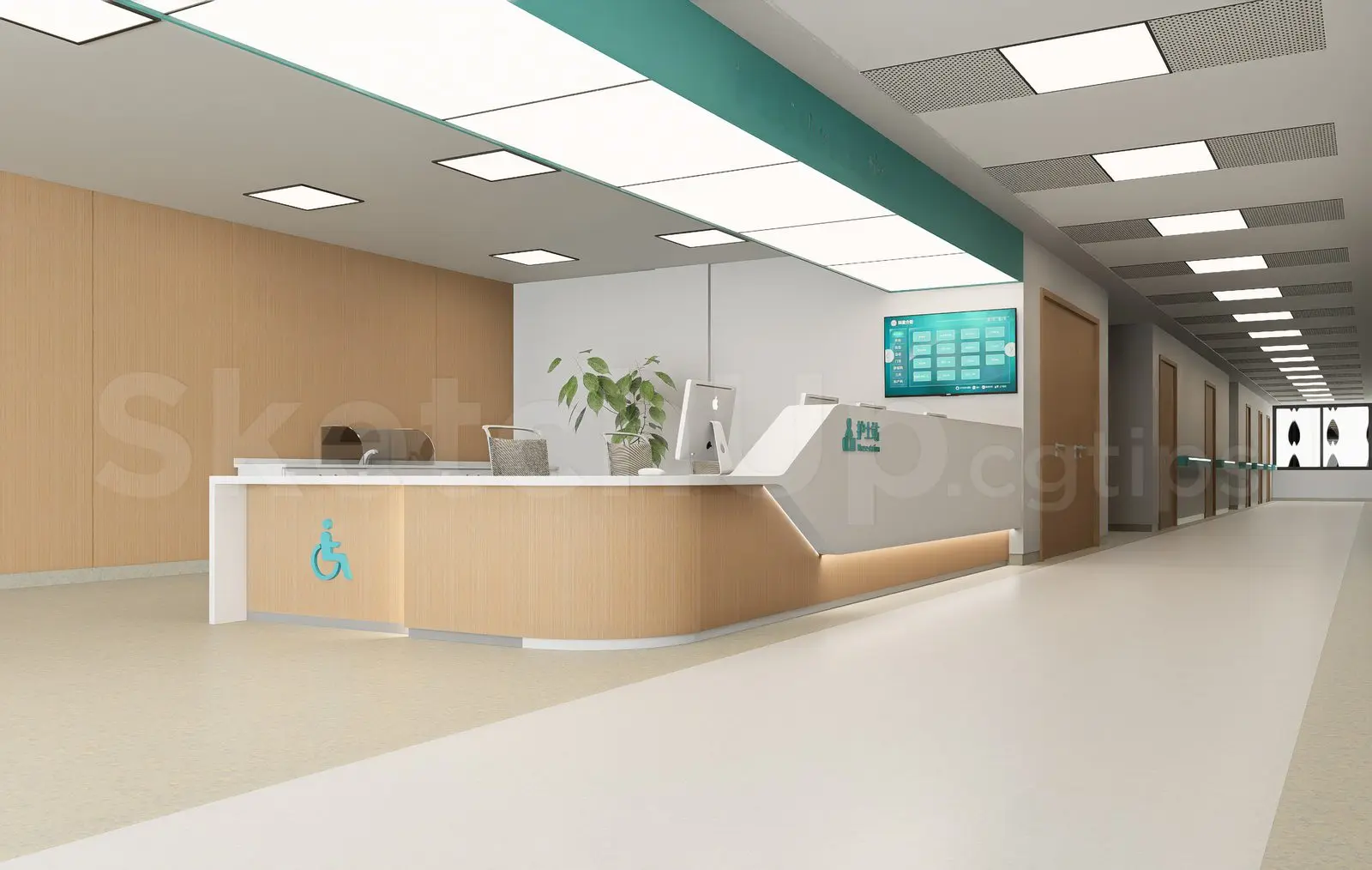 Hospital Lobby