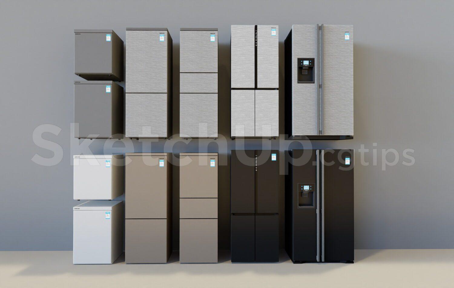 Supermarket Fridge Showcase