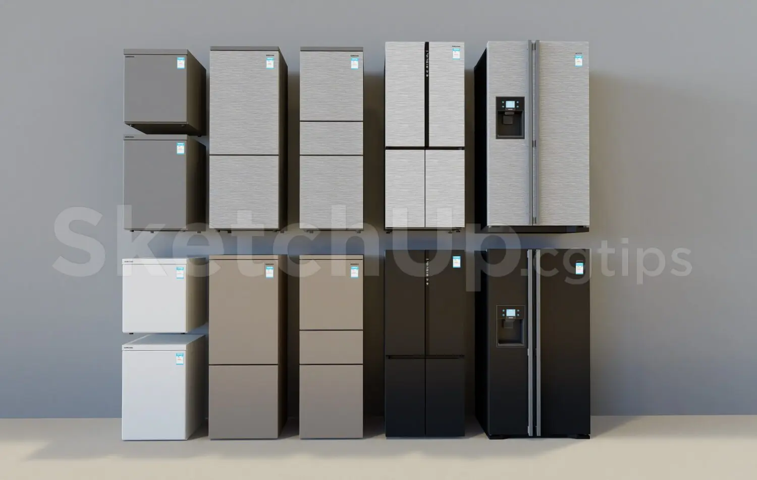 Supermarket Fridge Showcase