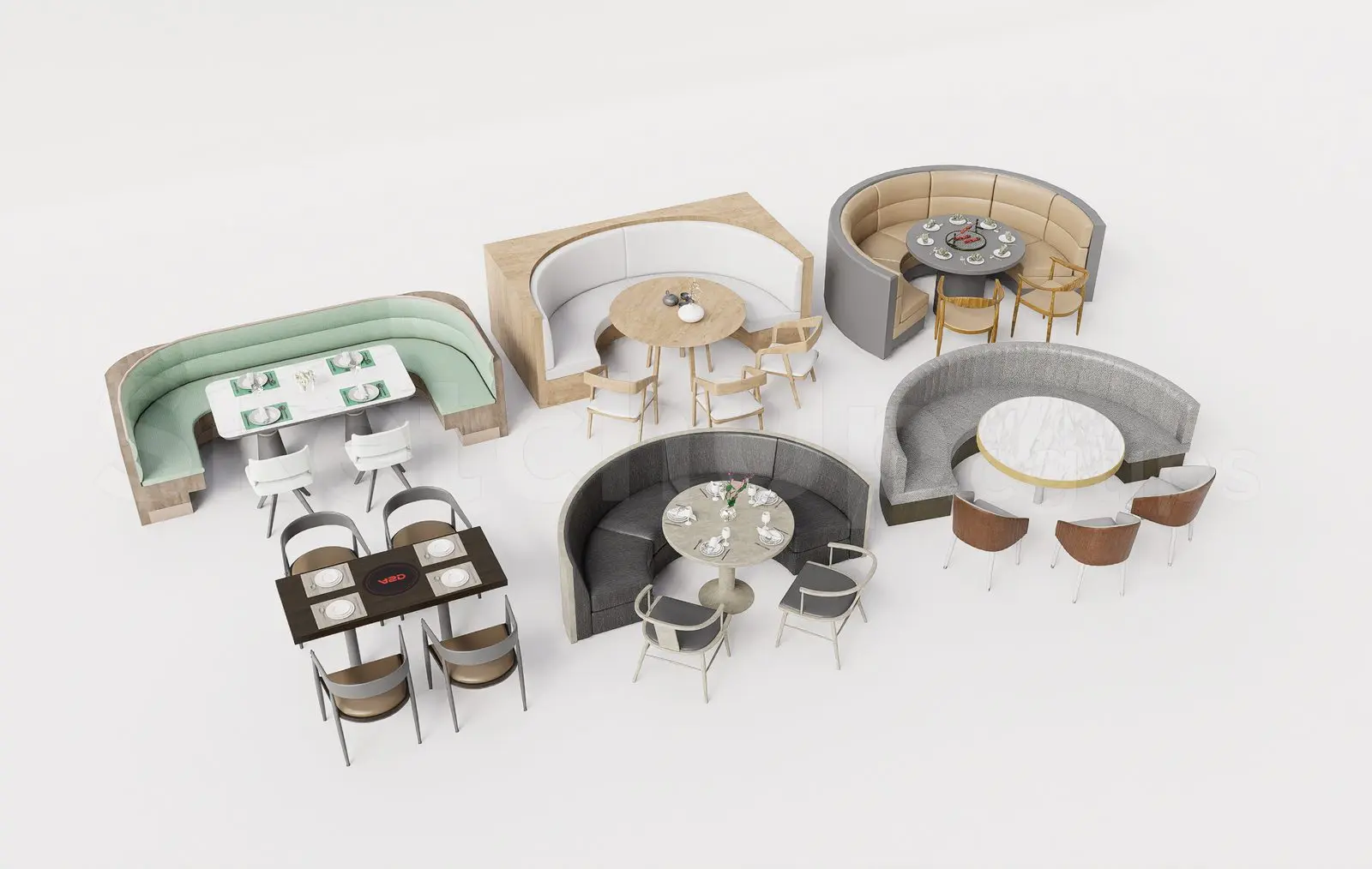 Restaurant & Cafe Furniture — preview 1 (cgtips)
