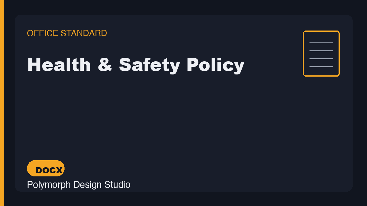 Health & Safety Policy