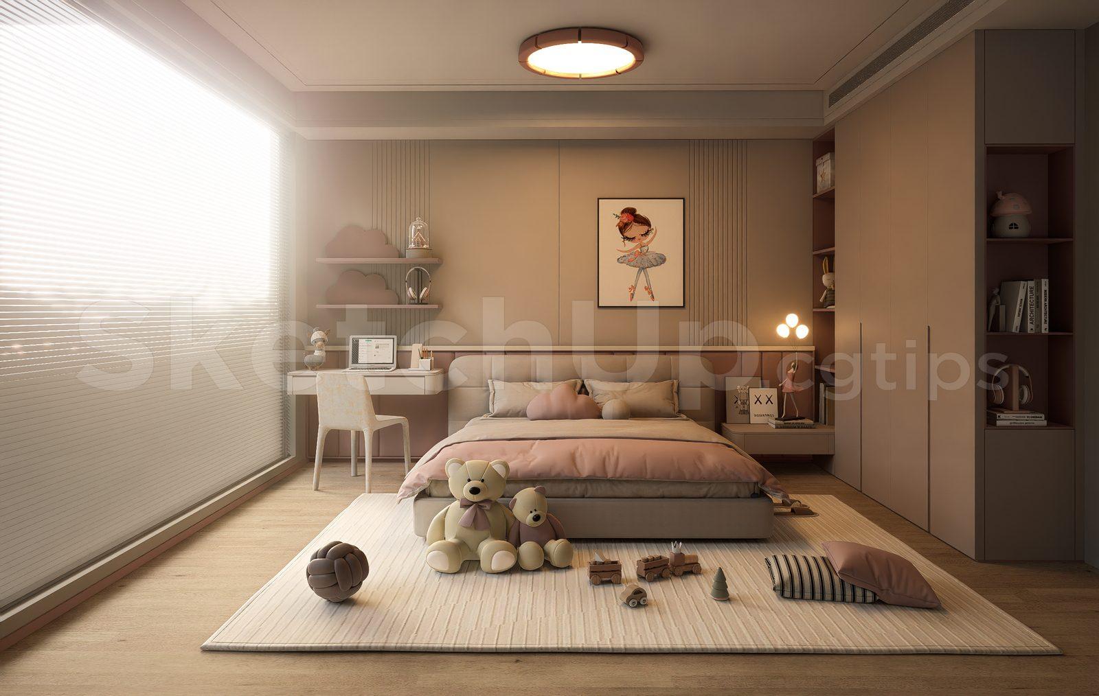 Kids Bedroom Interior