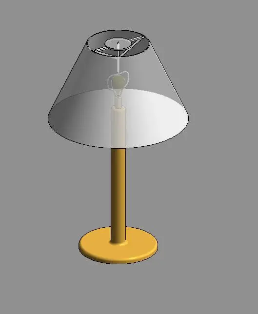 Lamp — preview 1, by JaymeDickinson14 (RevitCity, CC0)