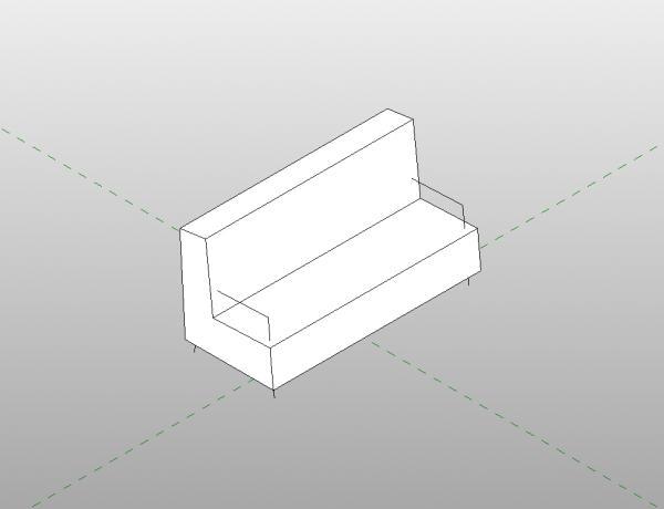 14 Simple Sofa 3D