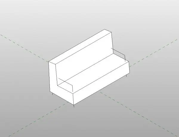 14 Simple Sofa 3D
