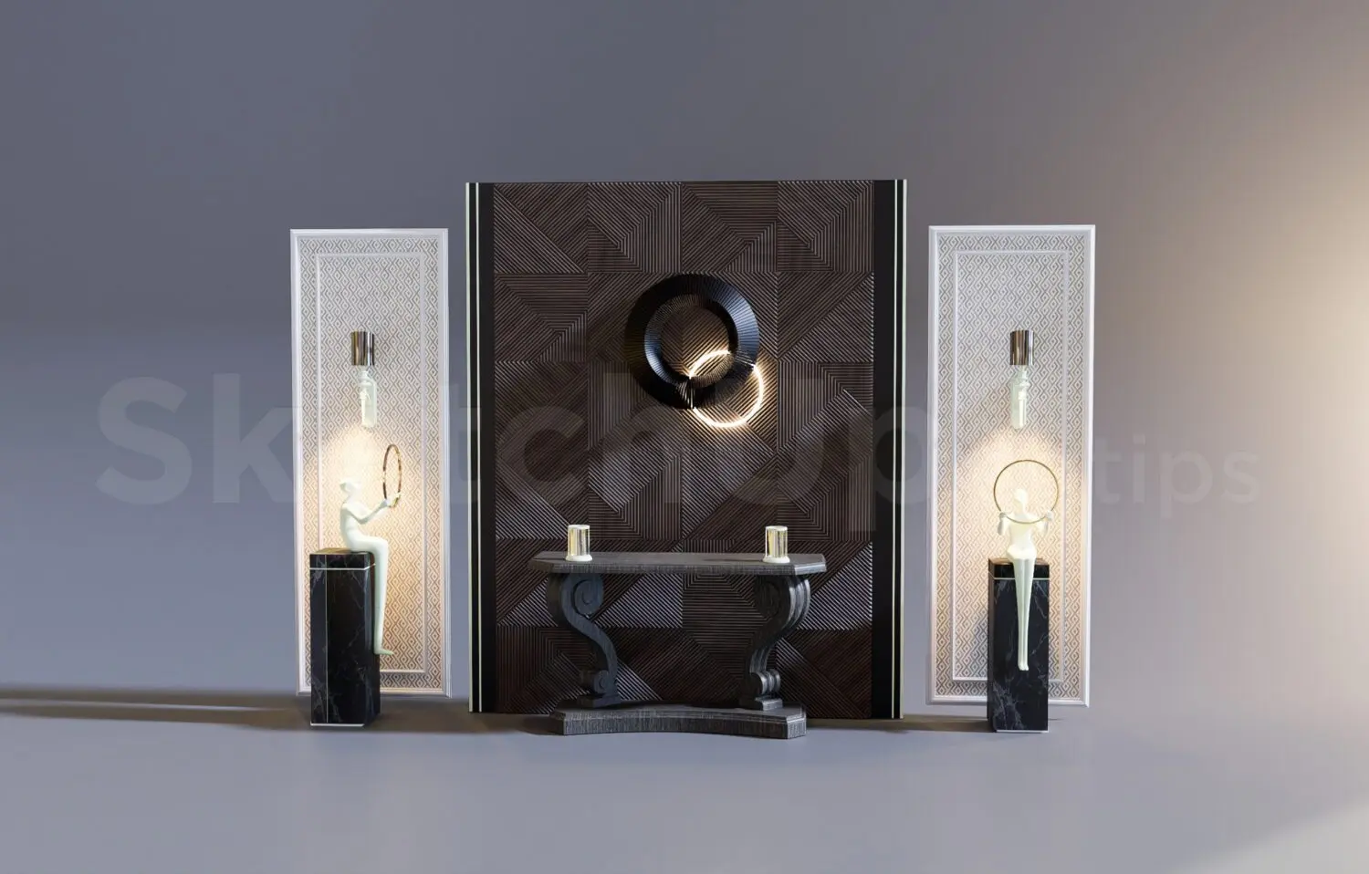 Console Table — preview 1 (cgtips, CC0)