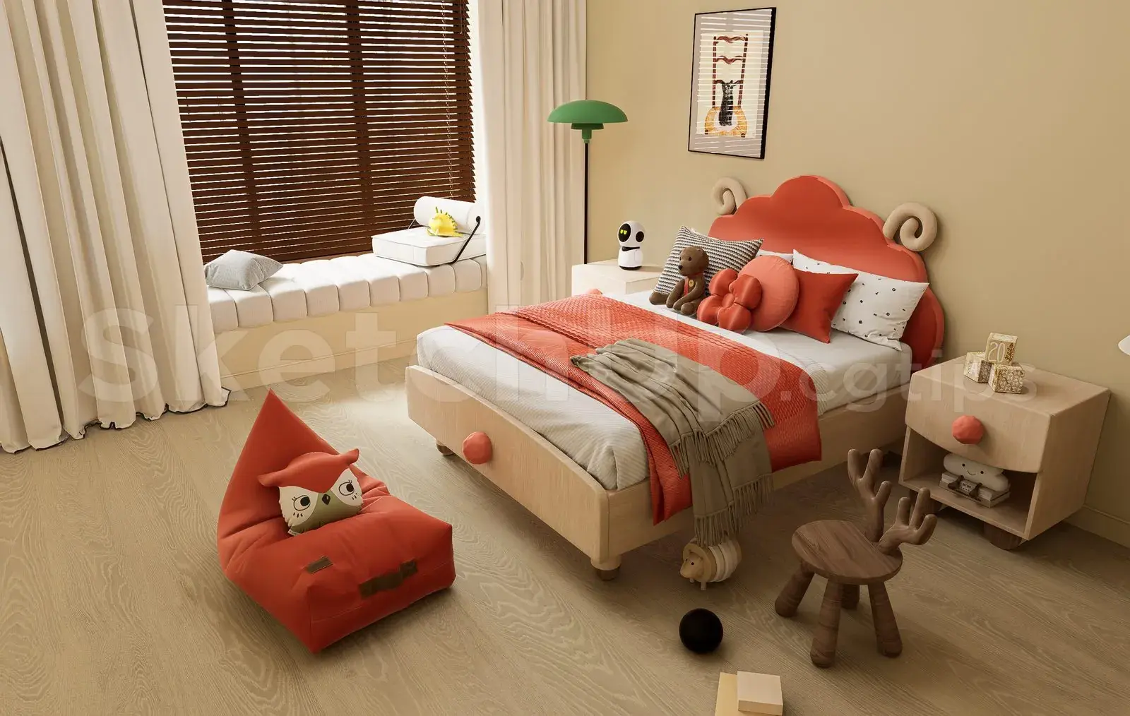 Kids Bedroom Interior