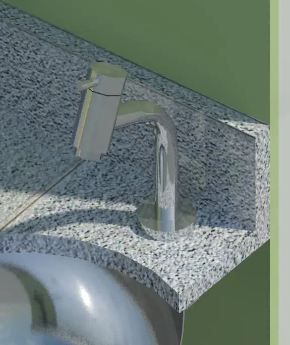Deca Link counter top small water tap