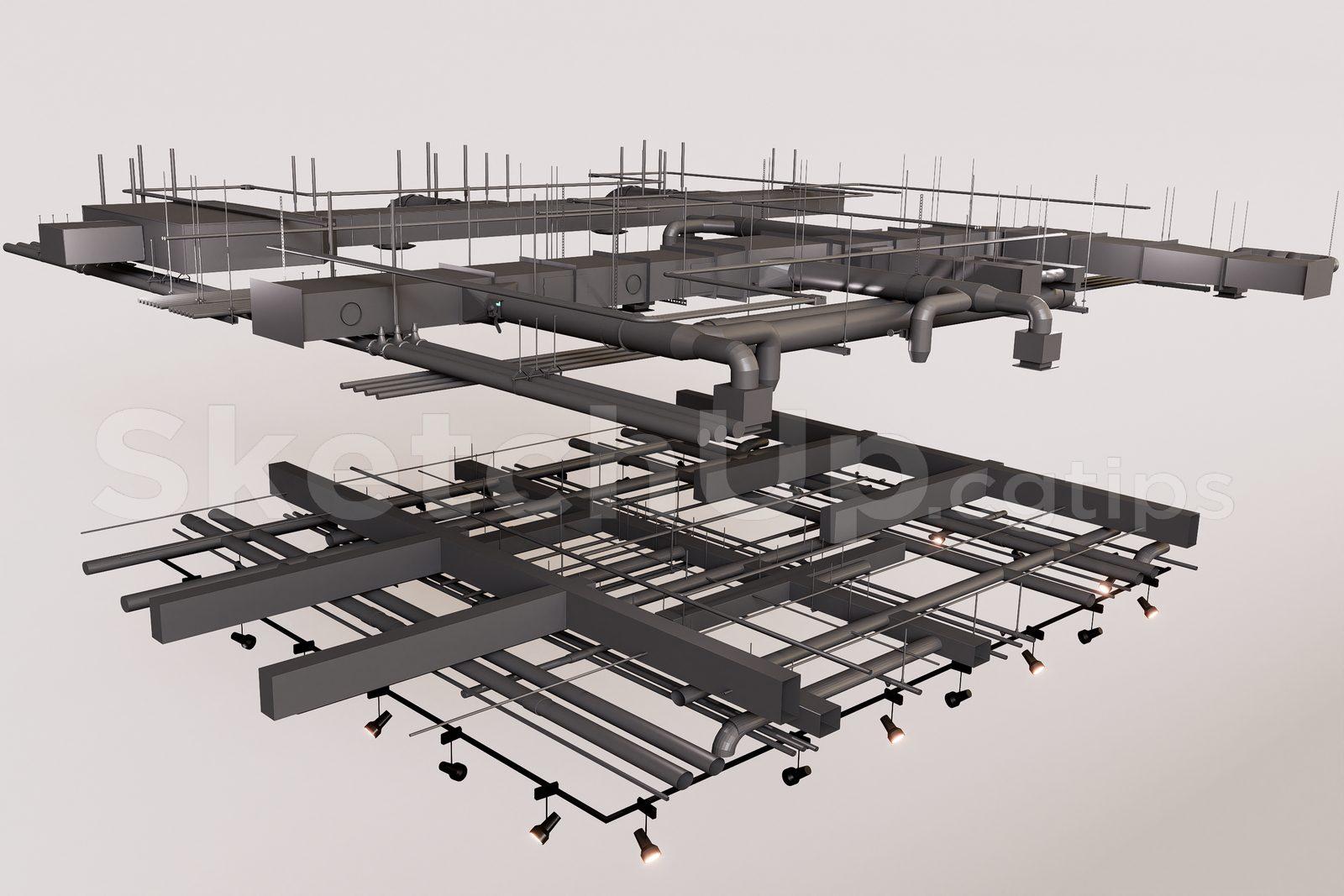 Technical Ceiling (Trần kỹ thuật)