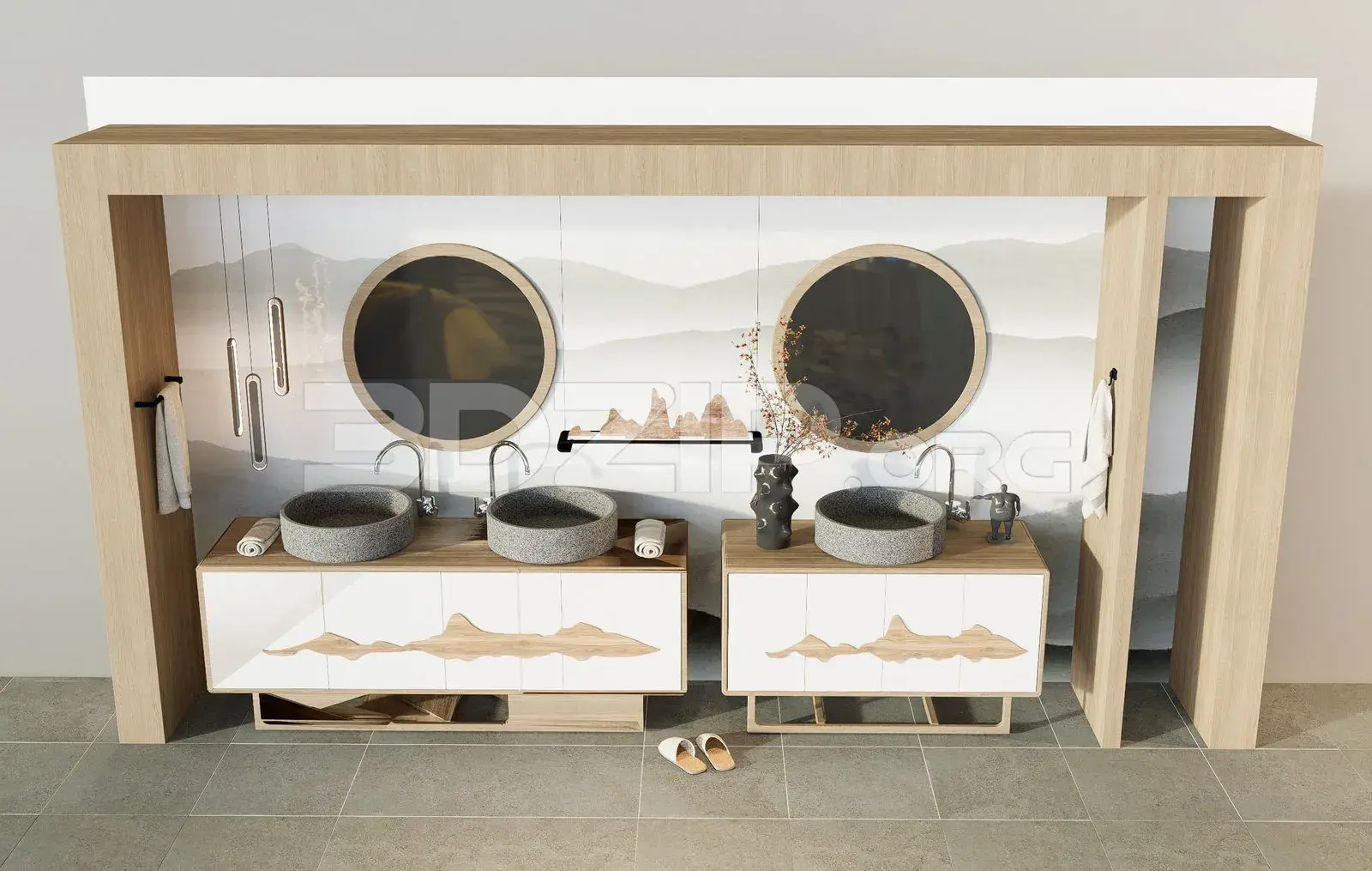 Cabinet With Washbasin