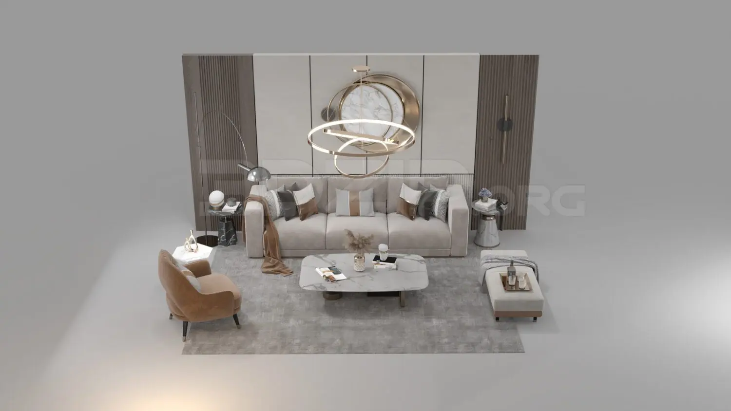 Sofa — preview 1 (3dzip, CC0)