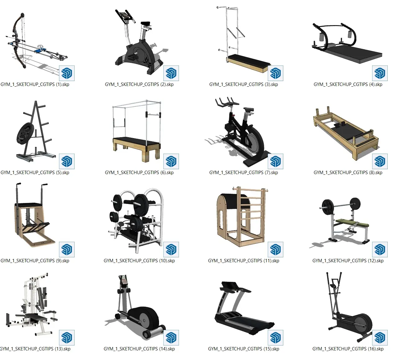 Fitness Machines — preview 1 (cgtips)