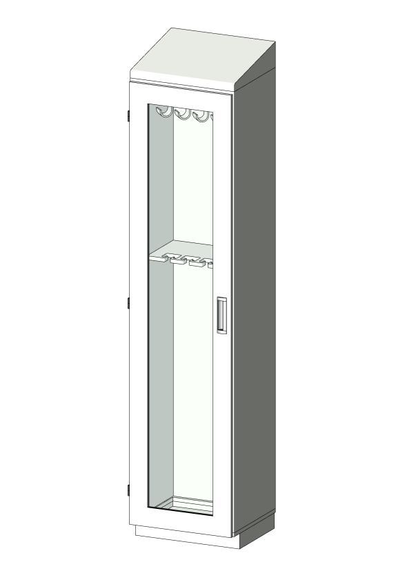 SAS-4P-DRY MASS Metal Scope Cabinet