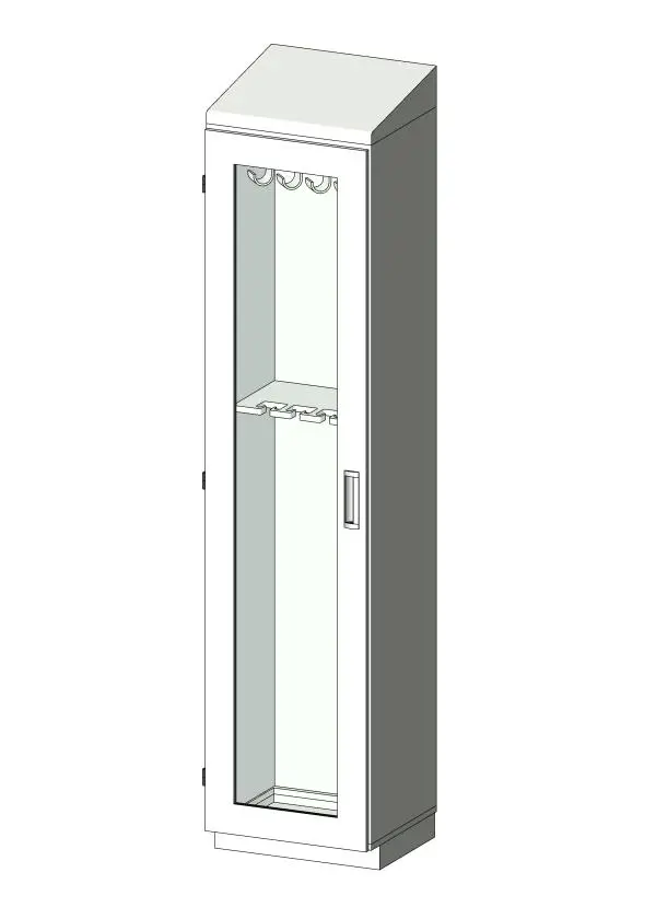 SAS-4P-DRY MASS Metal Scope Cabinet