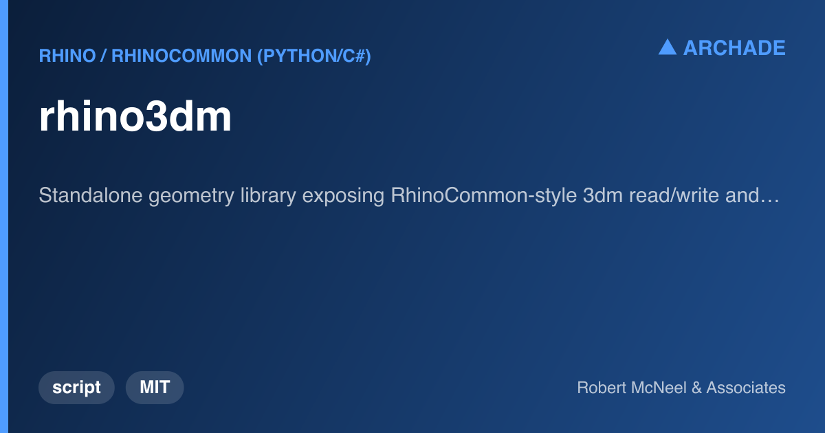 rhino3dm
