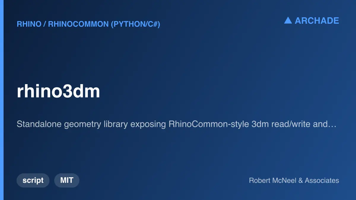 rhino3dm