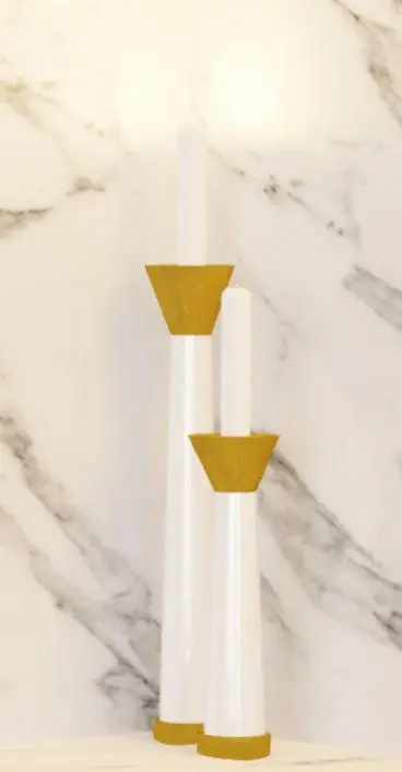 Candle Holders — preview 1, by Madeleine Schappert (RevitCity, CC0)