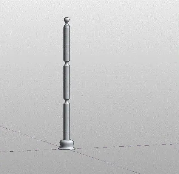Railing Pole 800mm hight