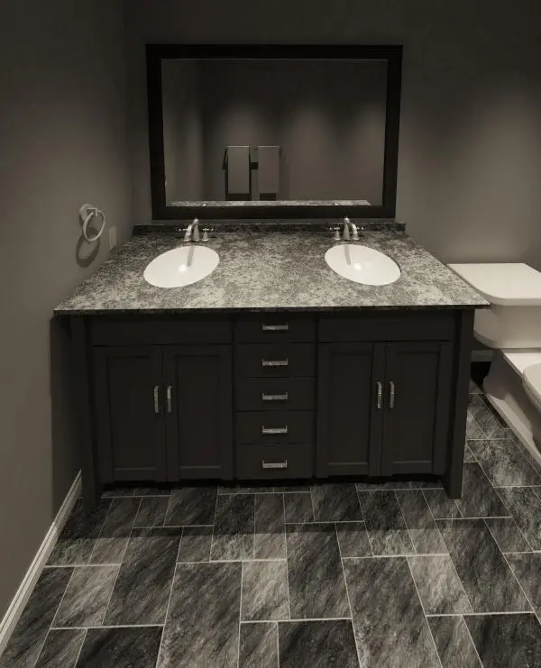 Bathroom Vanity — preview 1, by pevans43 (RevitCity, CC0)