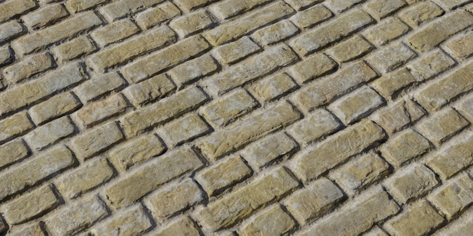 Yellow Bricks — preview 1, by Rob Tuytel (Poly Haven, CC0)