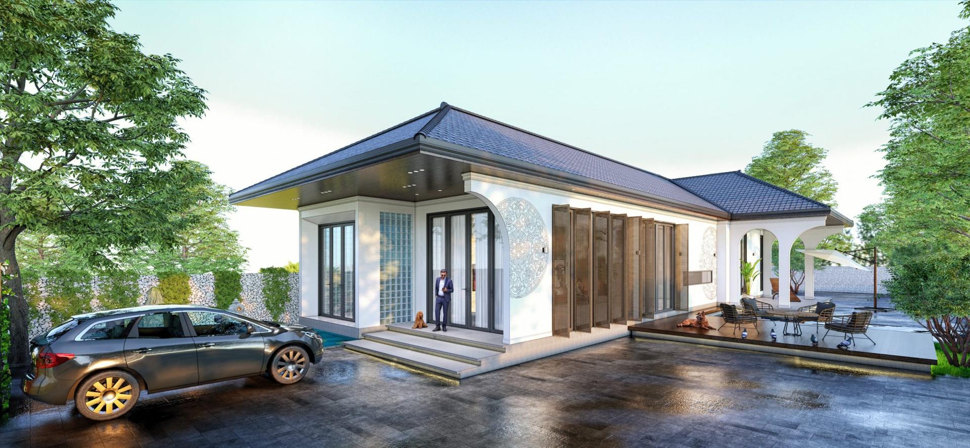 Exterior House Scene