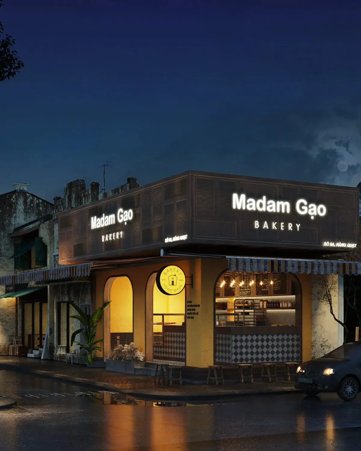 Bakery Shop Exterior