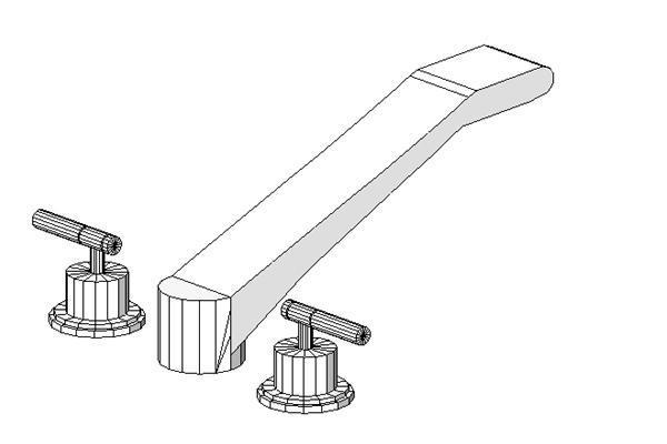 Kohler - K-T8230 Taboret Deck-mount Bath Faucet